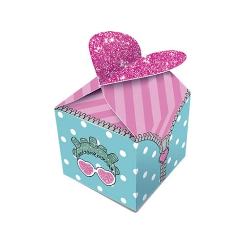 Caixa Lembrancinha Babies C/ 8 Un Junco