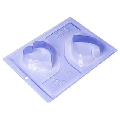 Forma Silicone Pão De Mel Coração Alto (*48) Porto Formas