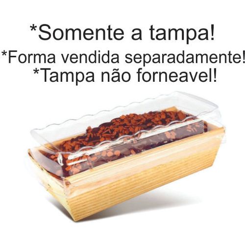 Tampa Plastica Bolo Ingles Com Abas 250 G C/ 50 Un (164) Ecopack