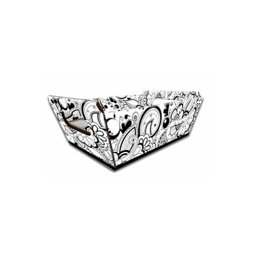 Cesta N 2 Arabesco Preto 14x10x5 Cm (3235) Kid-Art