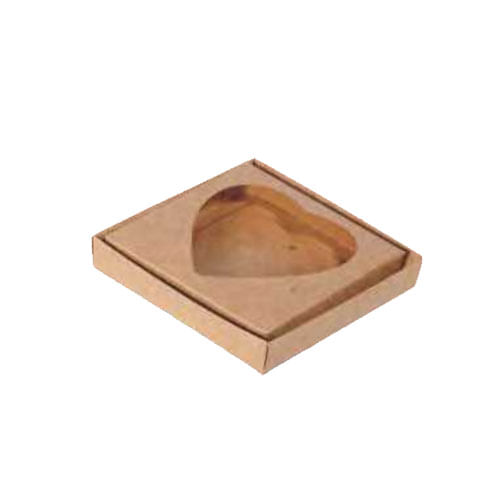 Caixa Coração 250 Gr Kraft C/ 5 Un Decora