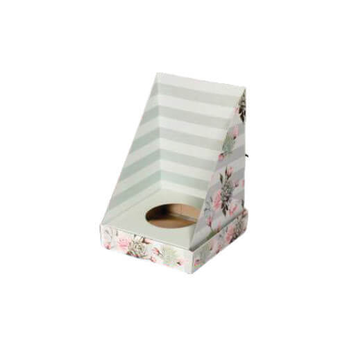 Caixa Ovo De Pascoa 350/500 Gr Vitrine Floral Green Un (4921176) Decora