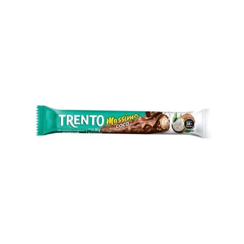 Waffer Trento Massimo Coco Ao Leite 480 Gr (16un X 30gr) Peccin