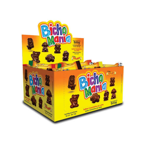 Chocolate Ao Leite Bicho Mania Pt 300 Gr