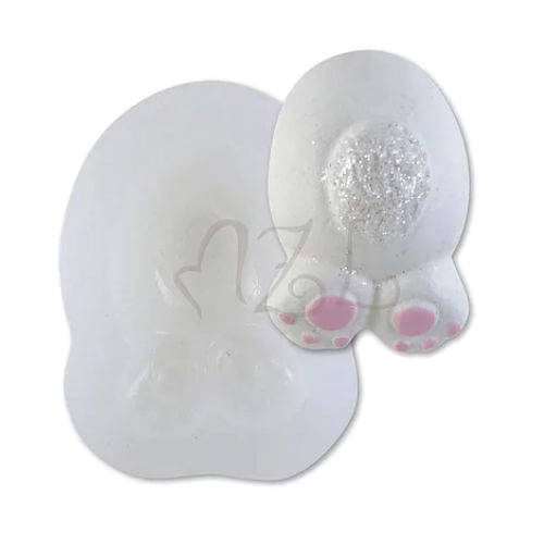 Molde Silicone Bumbum Coelho Mzl Criaçoes