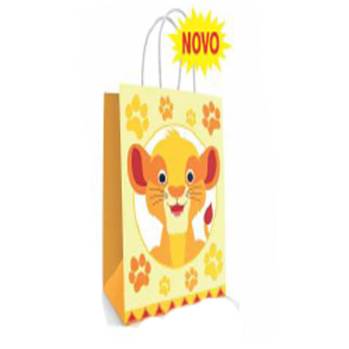 Sacola Papel Leãozinho 18x09x22 C/10 Un L E L