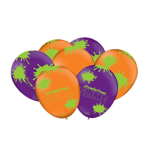 Balão Especial Slime N 9 C/ 25 Un Festcolor