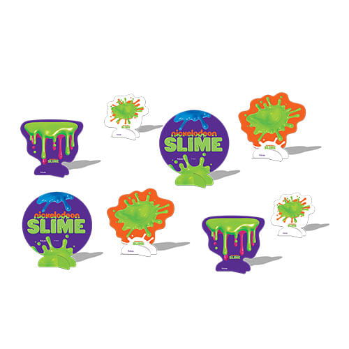 Decoração De Mesa Slime C/8 Un Festcolor