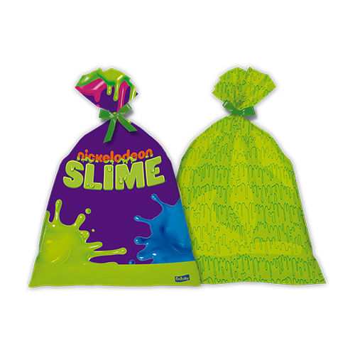 Sacola Plast. Slime C/ 8 Un Festcolor