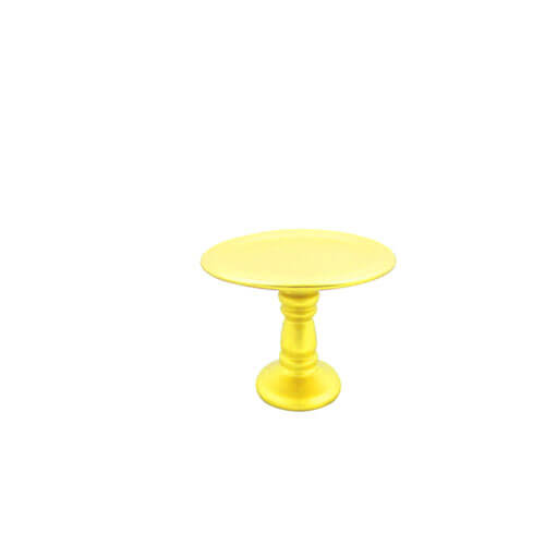 Boleira Disco Pequena Amarelo Ceramica A13,5 X L23,5 Cm (8494) Elaine