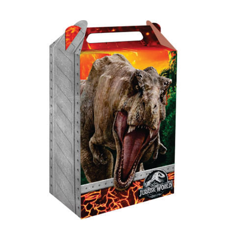 Caixa Surpresa Jurassic World 2 C/ 8 Un Festcolor