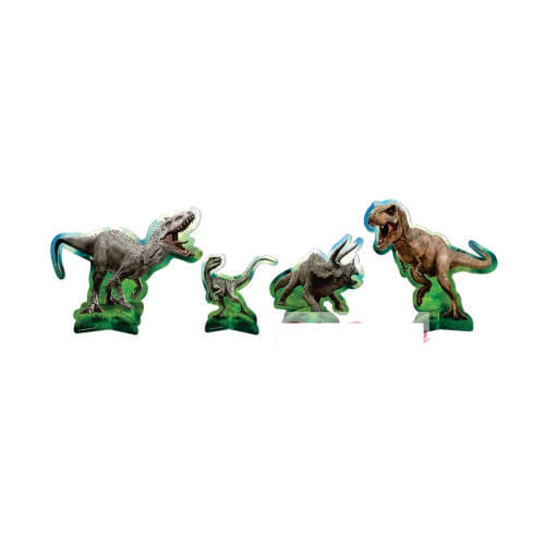 Decoração De Mesa Jurassic World C/ 8 Un Festcolor