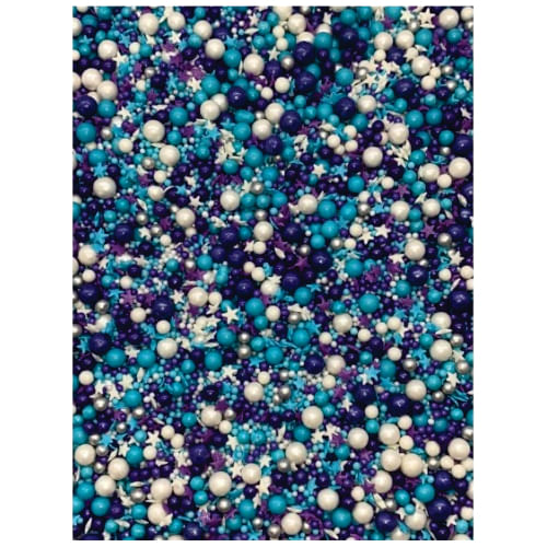 Splinkles Azul/Lilas/Branco C/ Estrelas C/ 50 Gr (508) Jady