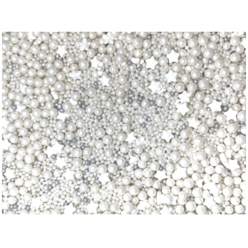 Splinkles Branco/Prata C/ Estrelas C/ 50 Gr (511) Jady