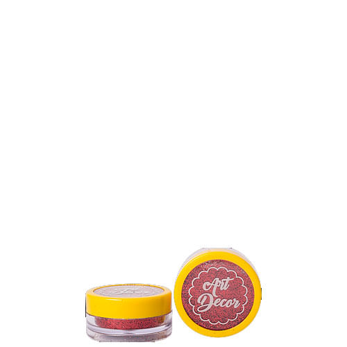 Po Decorativo Glow Vermelho 5 Gr Art Decor