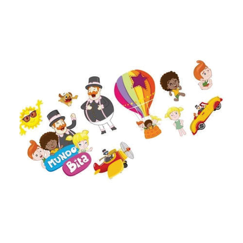 Mini Personagem Decorativo Mundo Bita 2 C/ 50 Un Regina