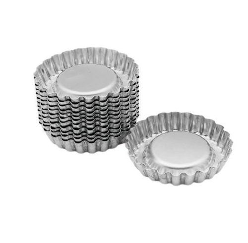 Forma Torta Crespa Rebaixada 7 Cm C/ 12 Un (2602) Caparroz