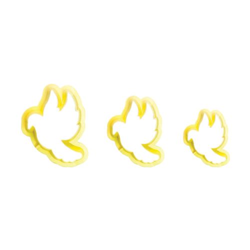 Cortador Pomba Da Paz C/ 3 Pçs (406672) Bluestar