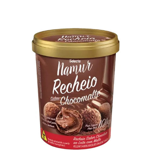 Recheio Chocomalte Sabor Chocolate Ao Leite C/ Malte 1kg Namur Mixx