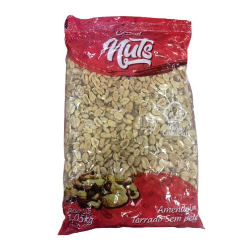 Amendoim Torrado Meia Banda S/ Sal 1,0 Kg Nuts