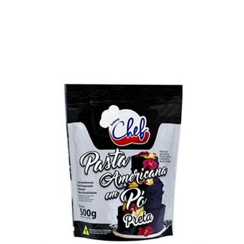 Pasta Americana Em Pó Preta 500 Gr Iceberg