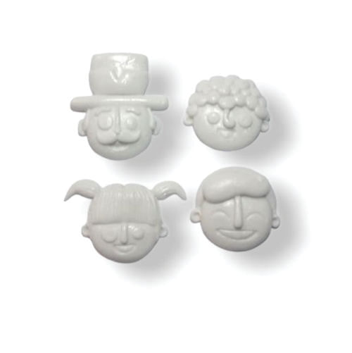 Molde Silicone Carinhas Bita (B5224) Vianna