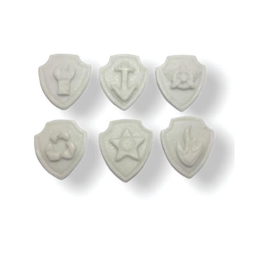 Molde Silicone Escudo Pc Mini (B5211) Vianna