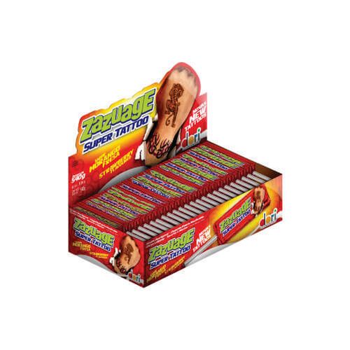 Pirulito Mastigavel Zazuage Morango 540 Gr Dori