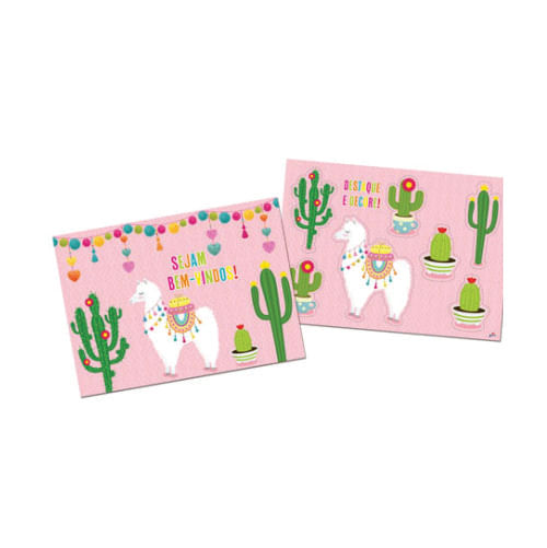 Kit Decorativo Lhama Junco