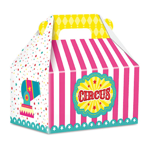 Caixa Surpresa Maleta Circo Menina 8un Junco