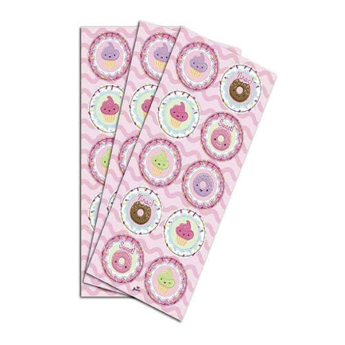 Adesivo Redondo Donuts C/ 30 Un Junco