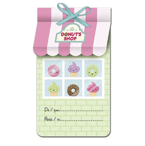 Convite Donuts C/ 8 Un Junco