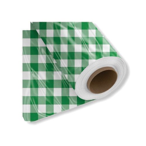 Tnt Estampado Xadrez Verde 1 Mt