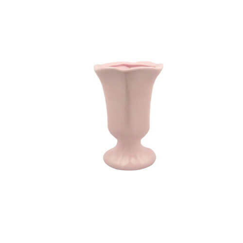 Vaso Arabe Rosa Bebe Ceramica A23 X L12 Cm (4005) Elaine
