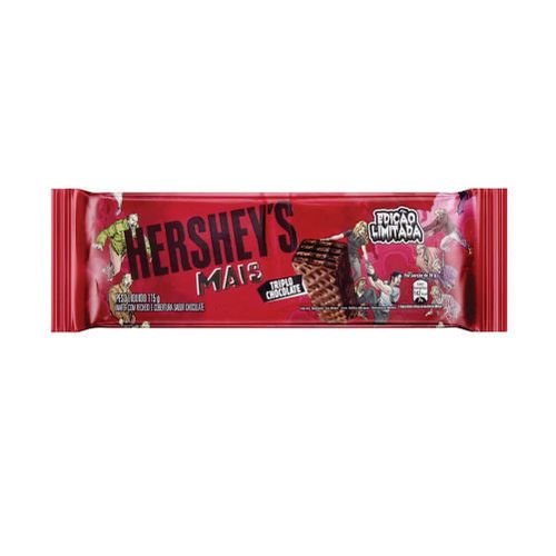 Hersheys Waf. Mais Triplo Chocolate 102 Gr C/ 16 Un
