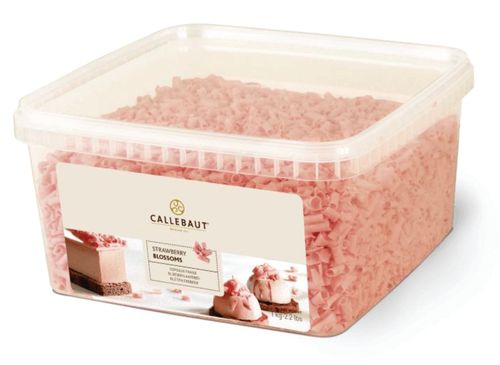 Chocolate Blossoms Morango 1 Kg Callebaut