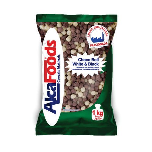 Cereal Choco Boll Branco/ Ao Leite 1 Kg Alca Foods