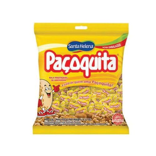 Bala Paçoquita 400 Gr Santa Helena