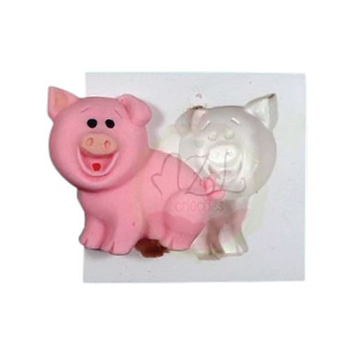 Molde Silicone Porco (124-11) Mzlcriaçoes