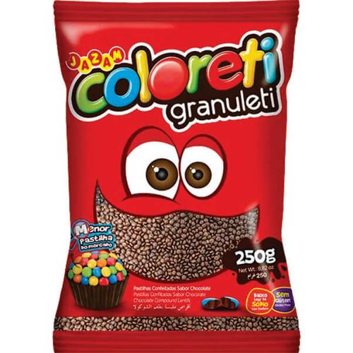 Coloreti Granuleti Marrom 250 Gr Jazam