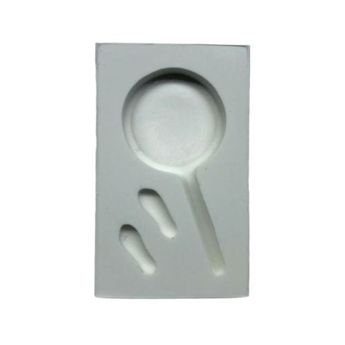 Molde Silicone Lupa E Pegada Mzl Criaçoes