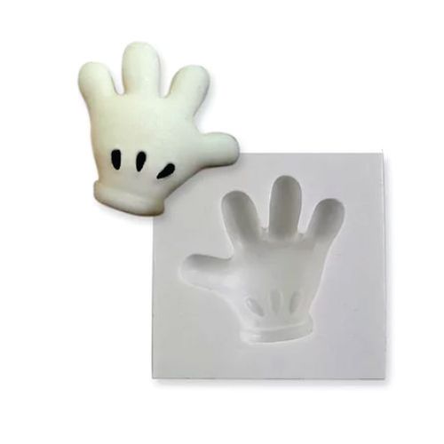 Molde Silicone Luva Mickey Media (136-05) Mzlcriaçoes