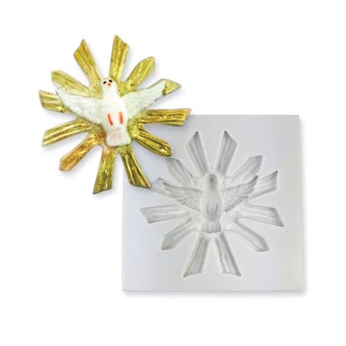 Molde Silicone Espirito Santo (106-08) Mzlcriaçoes