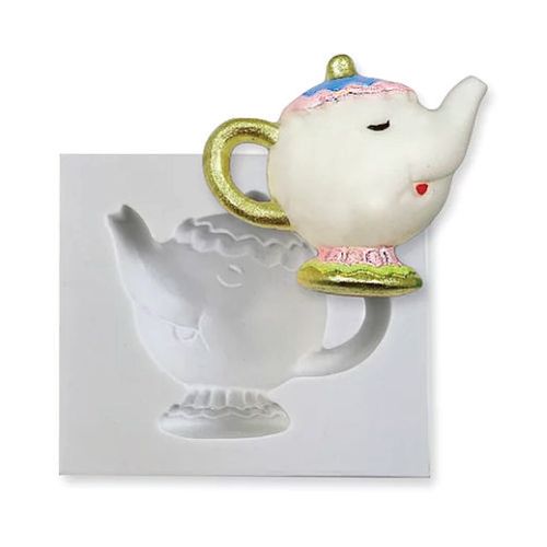 Molde Silicone Bule Peq. Mzl Criaçoes