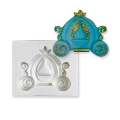 Molde Silicone Carruagem (116-02) Mzlcriaçoes