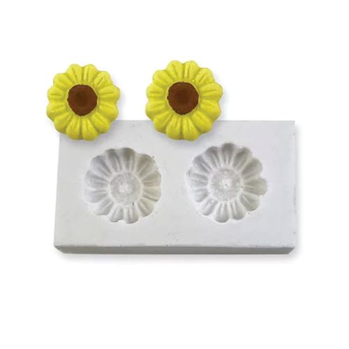 Molde Silicone Girassol Peq (140-04) Mzlcriaçoes