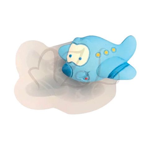 Molde Silicone Aviao Mzl Criaçoes