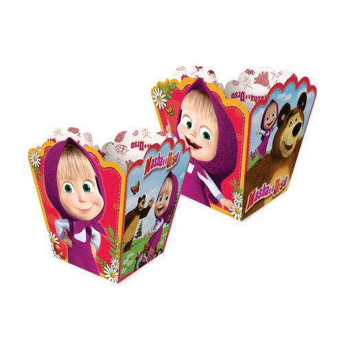 Cachepot Masha E O Urso C/ 8 Un Regina