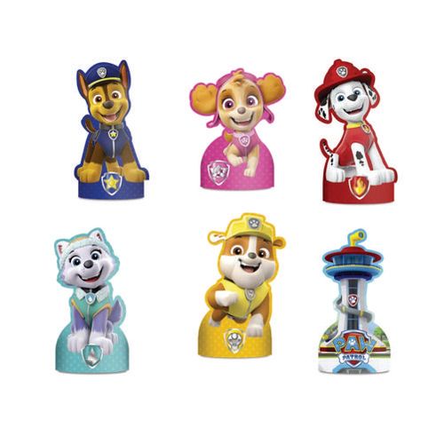 Decoração De Mesa Patrulha Canina C/ 6 Un Regina