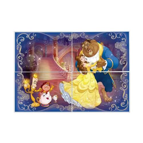 Painel Bela E A Fera Regina